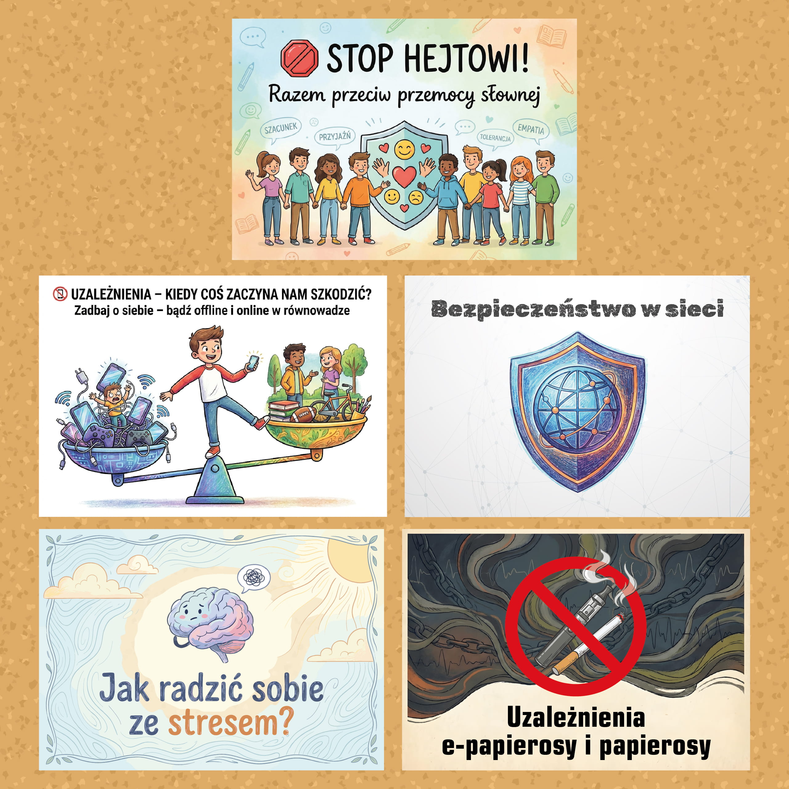 Pakiet 5 gazetek profilaktycznych