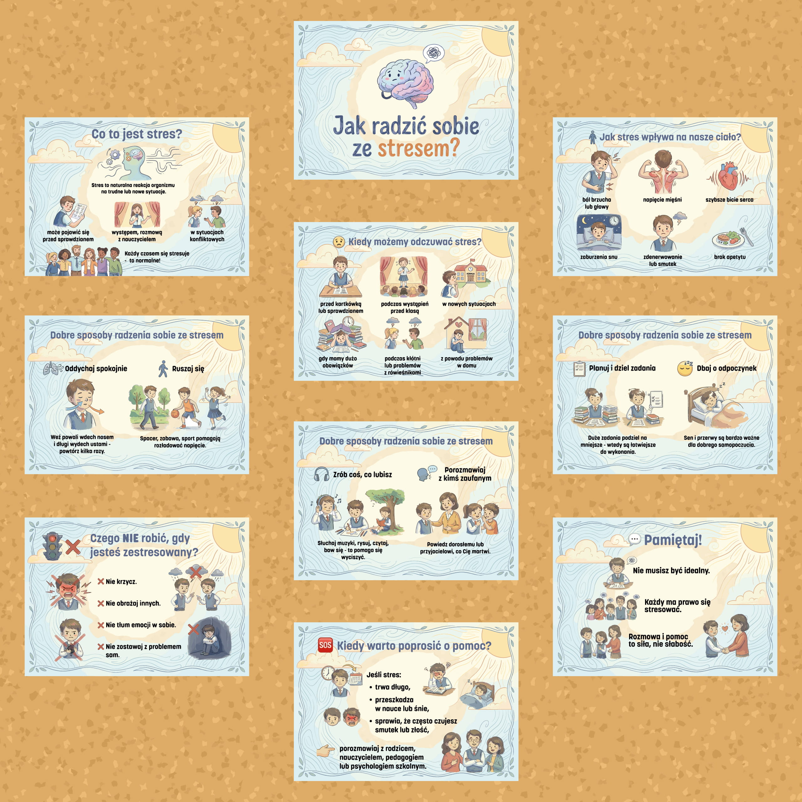 Gazetka szkolna Jak radzić sobie ze stresem