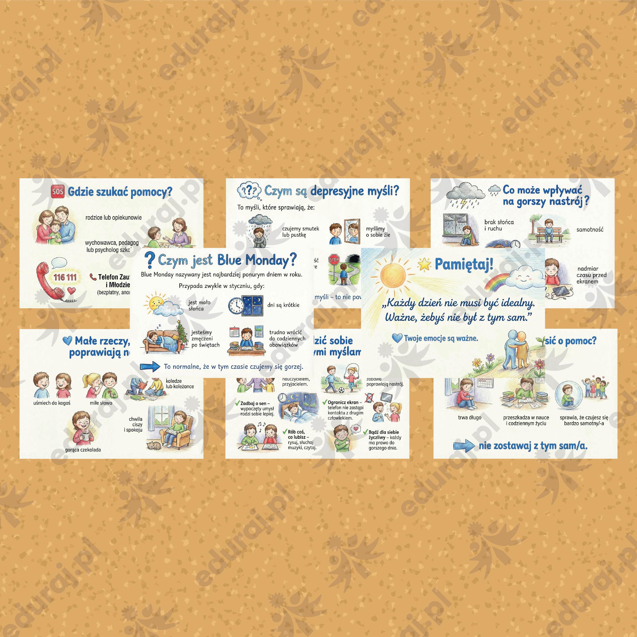 Gazetka "Blue Monday – jak radzić sobie z depresyjnymi myślami?"