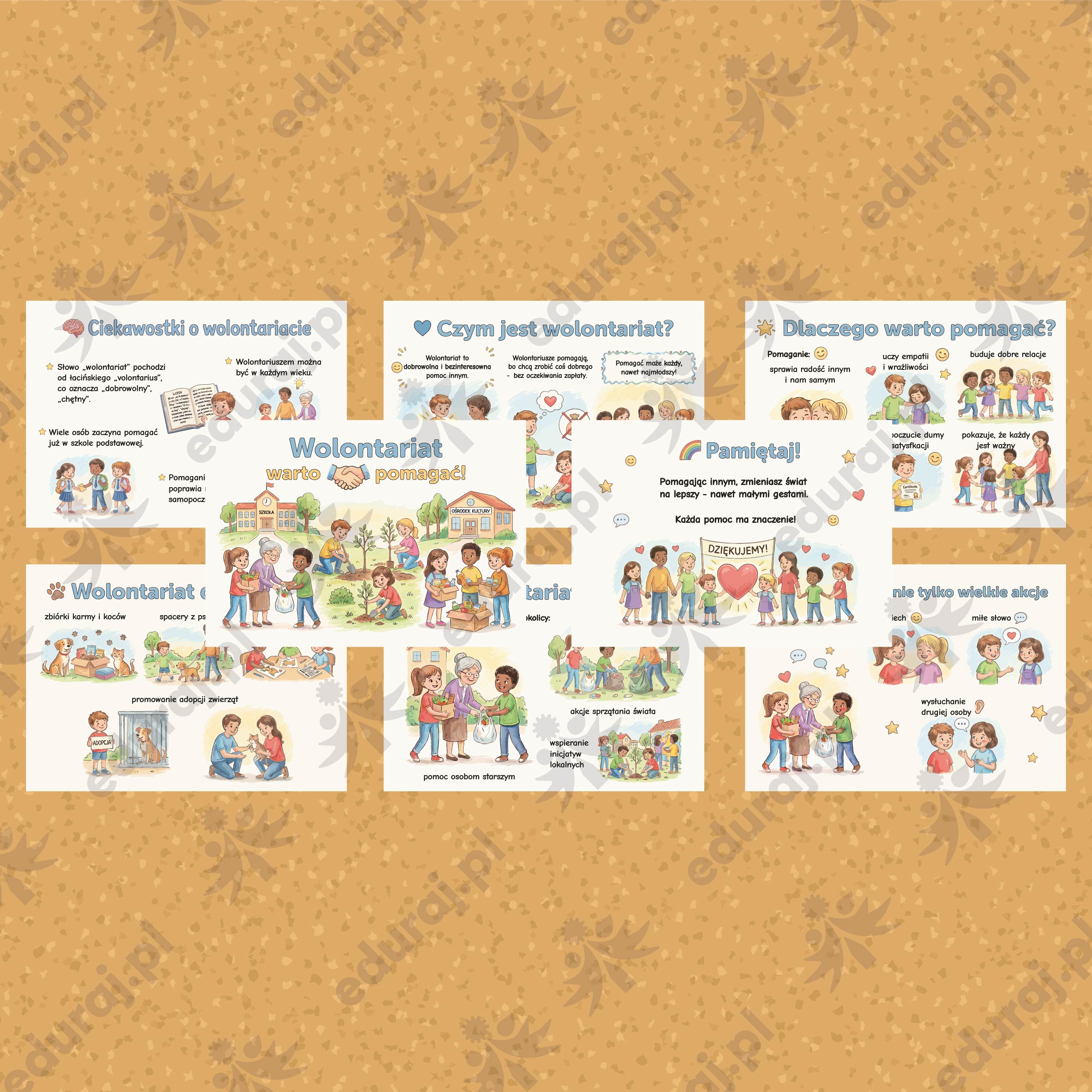 Gazetka „Wolontariat – warto pomagać”