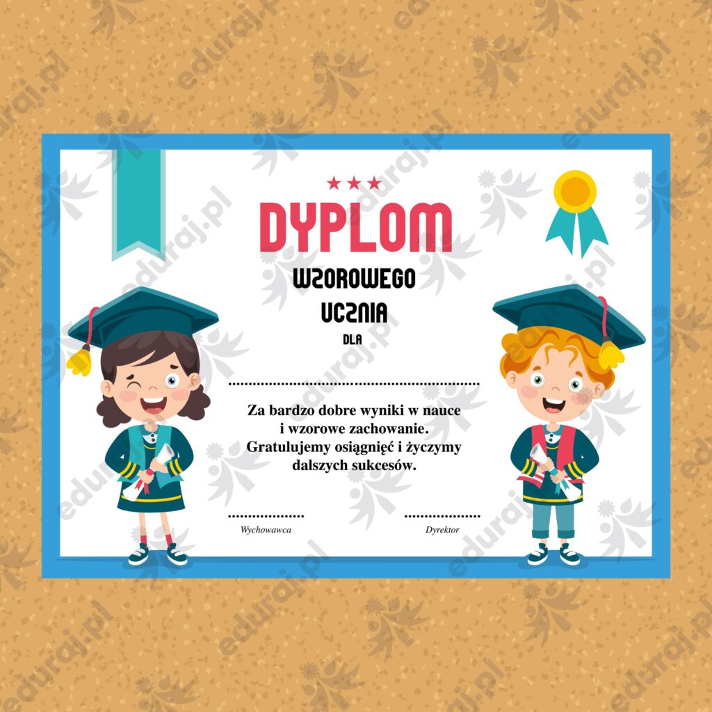 Dyplom „Wzorowego ucznia”