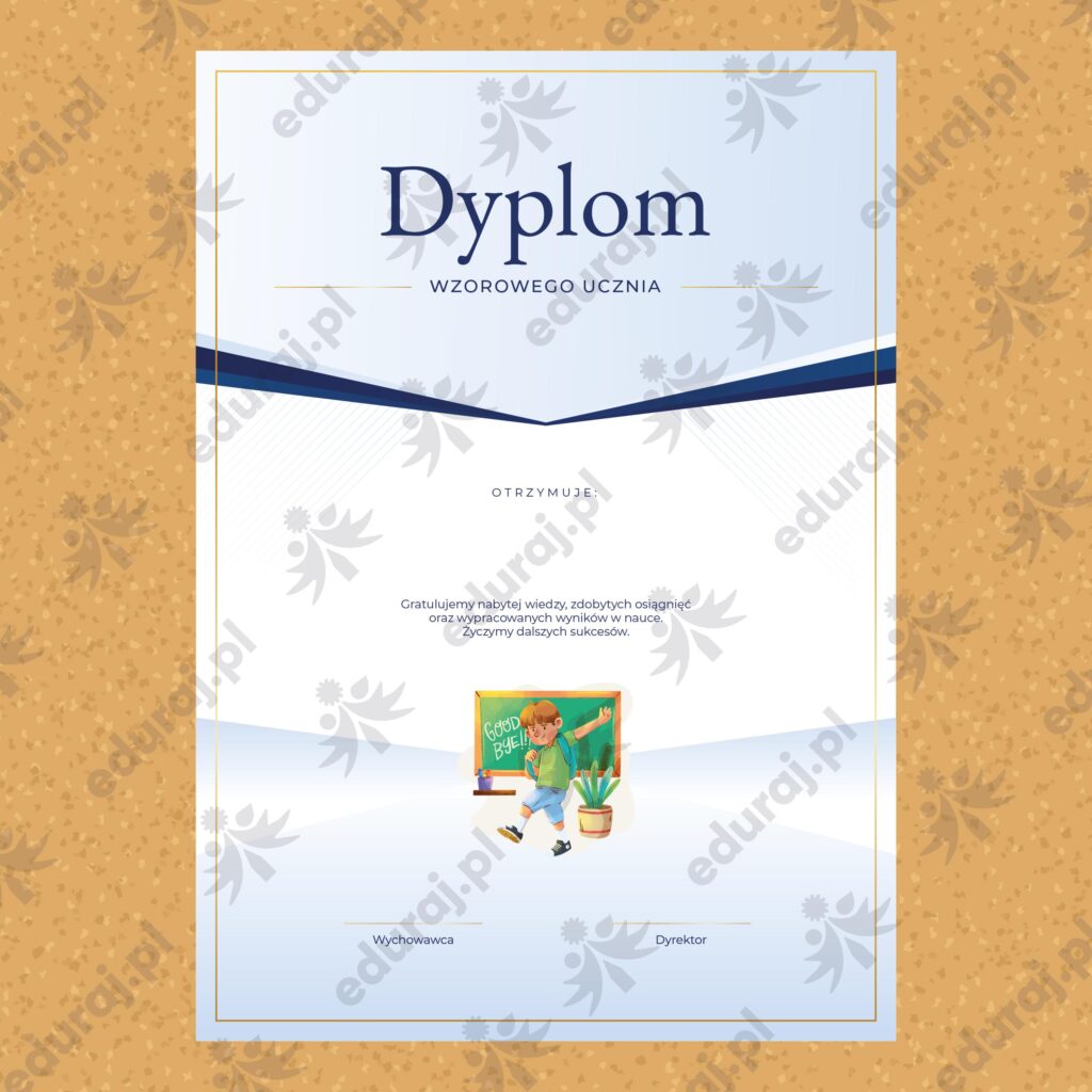 Dyplom „Wzorowego ucznia”